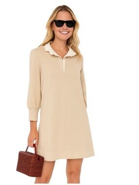 Pomander Place By Tuckernuck Charlotte French Terry Dress Beige Tan Size Medium